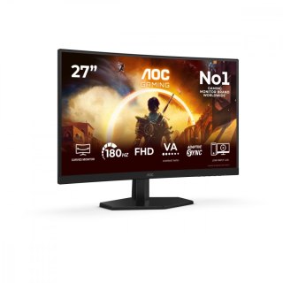AOC Monitor 27 cali C27G42FE Curved VA 180Hz HDMI DP