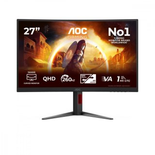 AOC Monitor 27 cali CQ27G4Z2 Curved VA 260Hz HDMIx2 DP