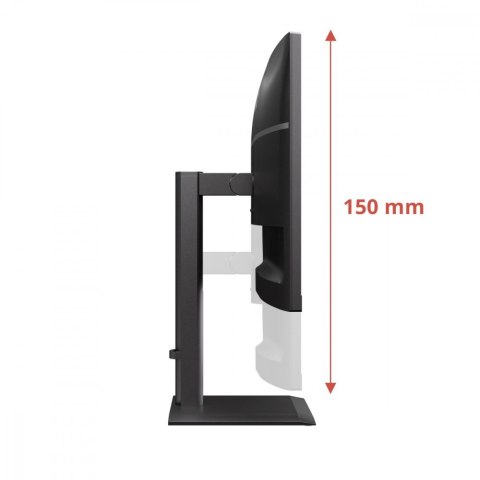 AOC Monitor 27 cali U27E4CV IPS 60Hz 4K HDMIx2 DP USB-C RJ45 Pivot Głośniki