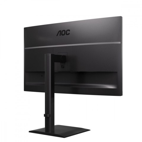 AOC Monitor 27 cali U27E4CV IPS 60Hz 4K HDMIx2 DP USB-C RJ45 Pivot Głośniki