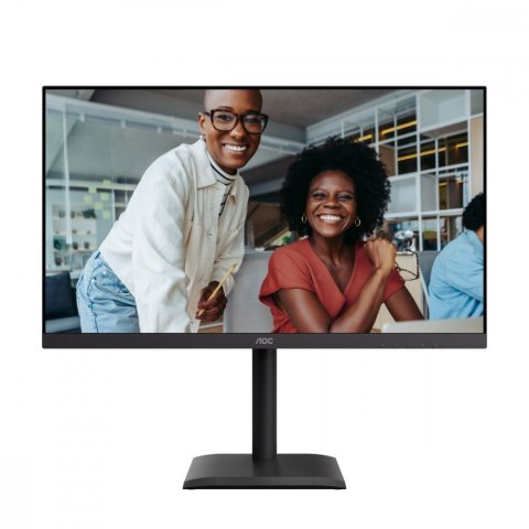 AOC Monitor 27 cali U27E4CV IPS 60Hz 4K HDMIx2 DP USB-C RJ45 Pivot Głośniki