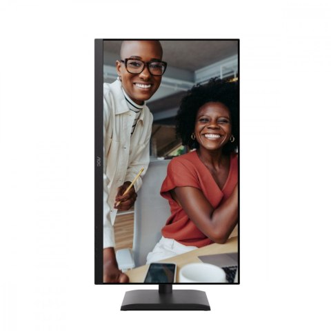 AOC Monitor 27 cali U27E4CV IPS 60Hz 4K HDMIx2 DP USB-C RJ45 Pivot Głośniki