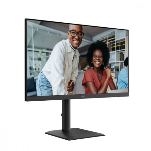 AOC Monitor 27 cali U27E4CV IPS 60Hz 4K HDMIx2 DP USB-C RJ45 Pivot Głośniki