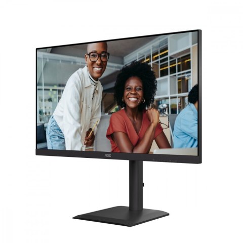 AOC Monitor 27 cali U27E4CV IPS 60Hz 4K HDMIx2 DP USB-C RJ45 Pivot Głośniki
