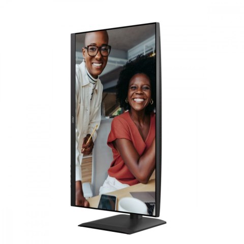 AOC Monitor 27 cali U27E4CV IPS 60Hz 4K HDMIx2 DP USB-C RJ45 Pivot Głośniki