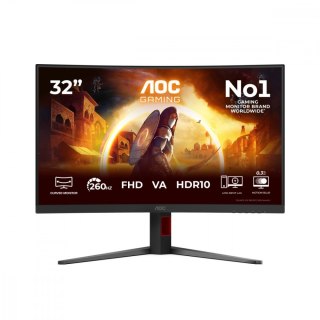 AOC Monitor 31.5 cala C32G4Z Curved VA 260Hz HDMI DP HAS Głośniki
