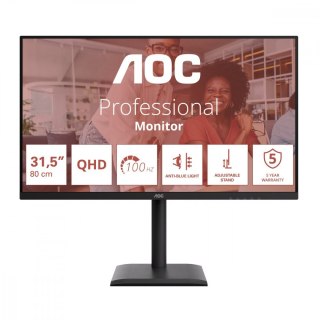 AOC Monitor 31.5 cala Q32E4U IPS 100Hz HDMIx2 DP Pivot Głośniki