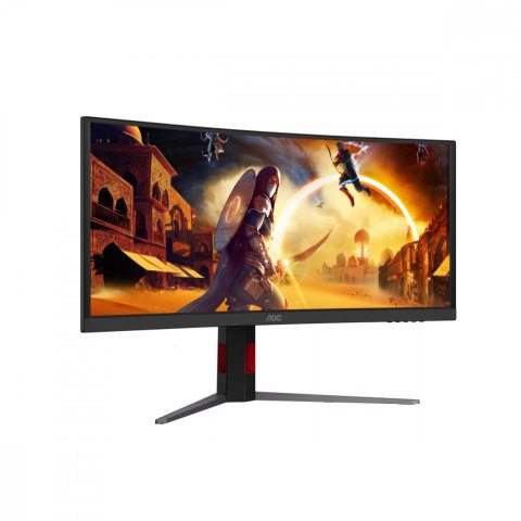 AOC Monitor 34 cale CU34G4CA VA Curved 180Hz HDMIx2 DP