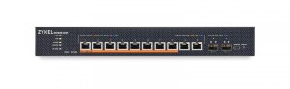 Zyxel Przełącznik Multi-Gigabit Smart Managed XS1935-12HP-ZZ0101F 8-port 90W PoE++ 400Watt 802.3bt, 2x 10GbE, 2 SFP+ Uplink