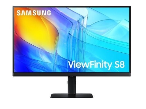 Samsung Monitor 27 cali ViewFinity S80UD IPS 3840x2160 UHD 16:9 1xHDMI 1xDP 1xUSB-C 90W 3xUSB-A 5ms PinP/PbyP 60Hz HAS+PIV płaski 3YOn-S