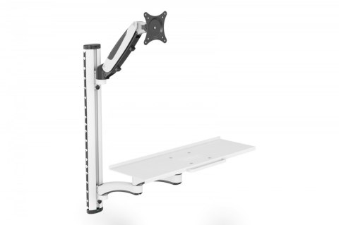 Digitus Ramię naścienne pojedyncze 1xLCD + klawiatura, max. 32" i 8kg uchylno-obrotowe 360° (PIVOT) Digitus Ramię naścienne pojedyncze 1xLCD + klawiatura, max. 32" i 8kg uchylno-obrotowe 360° (PIVOT)