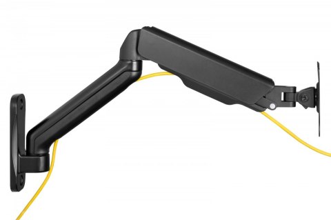 Digitus Uchwyt ścienny pojedynczy, 1xLCD, max. 32", max. obciążenie 9kg, ze sprężyną gazową, obrotowy Digitus Uchwyt ścienny pojedynczy, 1xLCD, max. 32", max. obciążenie 9kg, ze sprężyną gazową, obrotowy