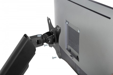 Digitus Uchwyt ścienny pojedynczy, 1xLCD, max. 32", max. obciążenie 9kg, ze sprężyną gazową, obrotowy Digitus Uchwyt ścienny pojedynczy, 1xLCD, max. 32", max. obciążenie 9kg, ze sprężyną gazową, obrotowy