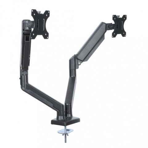 ART Uchwyt do 2 monitorów LED/LCD 13-32 Cale UM-116 wspomaganie gazowe2-9kg