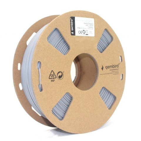Gembird Filament drukarki 3D PLA PLUS/1.75mm/szary Gembird Filament drukarki 3D PLA PLUS/1.75mm/szary