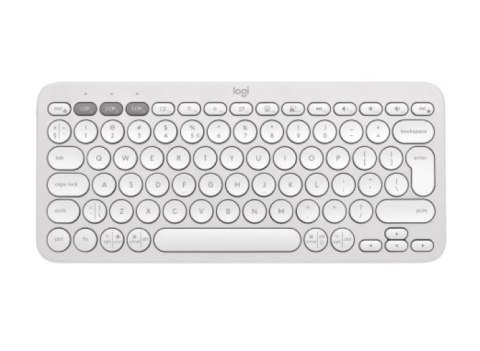 Logitech Klawiatura Pebble Keys 2 K380s Tonal White Logitech Klawiatura Pebble Keys 2 K380s Tonal White