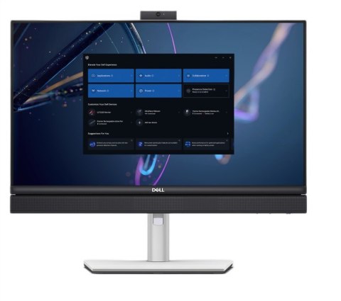 Dell Komputer Optiplex 24 AIO (35-Watt CPU) Win11Pro i5-14500T/8GB/256GB SSD/23.8 FHD/Integrated/Adj Stand/FHD Cam/Mic/WLAN + BT/Kb/M