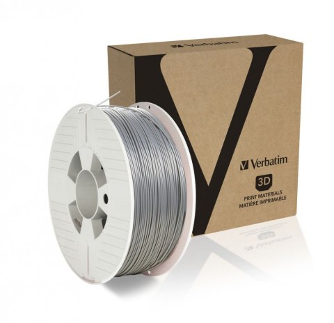 Verbatim Filament 3D ABS Silver 1,75mm /1kg/Szary/ 55032 Verbatim Filament 3D ABS Silver 1,75mm /1kg/Szary/ 55032