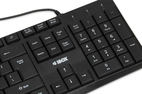 IBOX Klawiatura ERIS Black USB IBOX Klawiatura ERIS Black USB