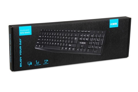 IBOX Klawiatura ERIS Black USB IBOX Klawiatura ERIS Black USB