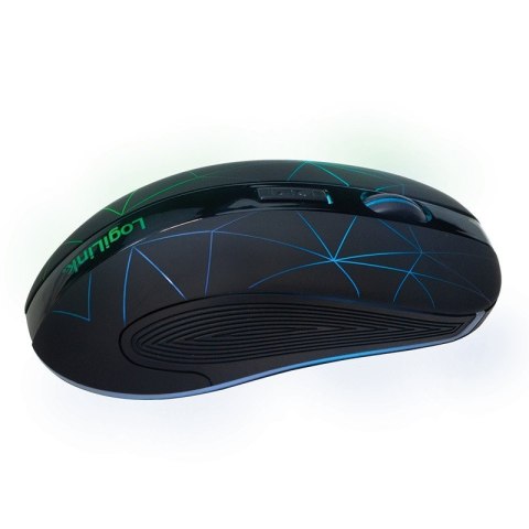 LogiLink Mysz bezprzewodowa 2.4 GHz, optyczna, z podświetleniem LED