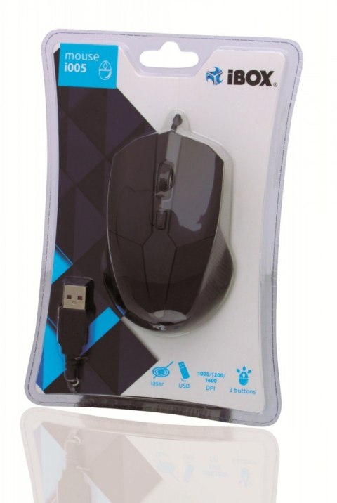 IBOX Mysz laserowa USB I005 IBOX Mysz laserowa USB I005