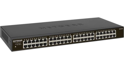 Netgear Switch GS348 Przełącznik niezarządzalny 48xGE Netgear Switch GS348 Przełącznik niezarządzalny 48xGE