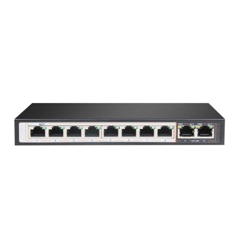 Extralink Switch Perses 8X EX-SG1008PE 10/100/1000M TX PoE AT/AF, Full Gigabit PoE