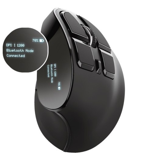 Trust Mysz bezprzewodowa ergonomiczna Voxx