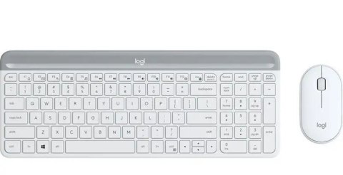 Logitech Klawiatura i mysz bezprzewodowa MK470 920-009205 biała Logitech Klawiatura i mysz bezprzewodowa MK470 920-009205 biała