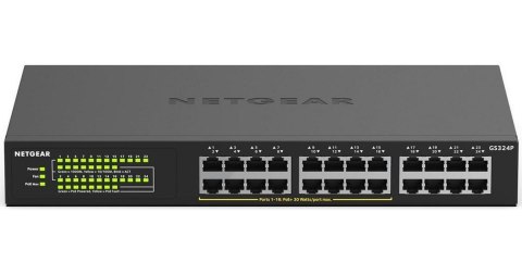 Netgear Przełącznik niezarządzalny GS324P 24xGb PoE Netgear Przełącznik niezarządzalny GS324P 24xGb PoE