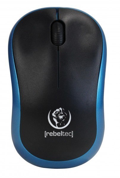 Rebeltec Mysz bezprzewodowa METEOR niebieska