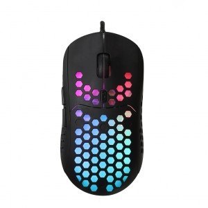 ART Mysz optyczna dla graczy 6400DPI USB RGB AM-99 Utralekka ART Mysz optyczna dla graczy 6400DPI USB RGB AM-99 Utralekka