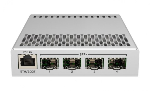 Mikrotik Przełącznik 1xGbE 4xSFP+ CRS305-1G-4S+IN Mikrotik Przełącznik 1xGbE 4xSFP+ CRS305-1G-4S+IN