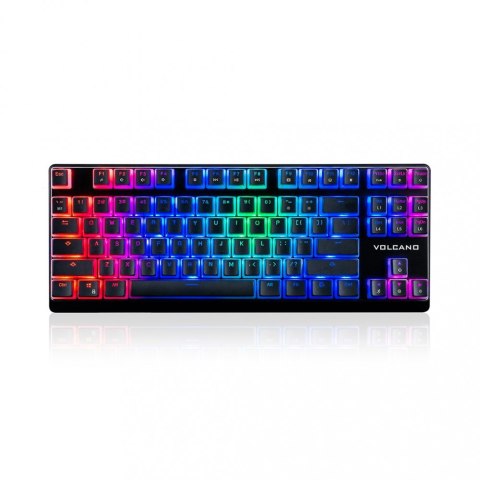 MODECOM Przewodowa klawiatura mechaniczna RGB PUDDING EDITION czarna
