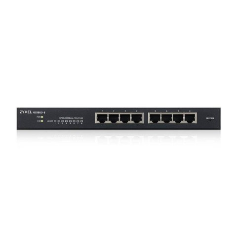 Zyxel Przełącznik zarządzalny GS-1900-8 switch 8x1GbE RJ-45 Zyxel Przełącznik zarządzalny GS-1900-8 switch 8x1GbE RJ-45