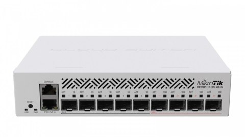 MikroTik Switch 1xGbE 5xSFP CRS310-1G-5S-4S+IN MikroTik Switch 1xGbE 5xSFP CRS310-1G-5S-4S+IN