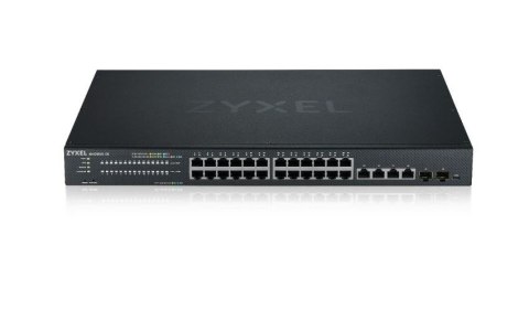 Zyxel Przełącznik XMG1930-30, 24-port 2.5GbE Smart Managed Layer 2 Switch with 4 10GbE and 2 SFP+ Uplink Zyxel Przełącznik XMG1930-30, 24-port 2.5GbE Smart Managed Layer 2 Switch with 4 10GbE and 2 SFP+ Uplink
