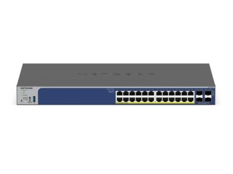 Netgear Przełącznik Smart GS728TXP 24GE PoE+ 4SFP+ Netgear Przełącznik Smart GS728TXP 24GE PoE+ 4SFP+