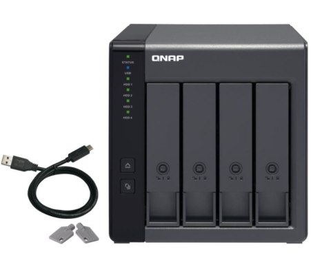 QNAP Jednostka rozszerzajaca TR-004 4x0HDD 3,5 SATA USB3.0 QNAP Jednostka rozszerzajaca TR-004 4x0HDD 3,5 SATA USB3.0