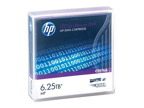 Hewlett Packard Enterprise LTO-6 Ultrium 6.25TB MP RW Data Cartridge C7976A Hewlett Packard Enterprise LTO-6 Ultrium 6.25TB MP RW Data Cartridge C7976A