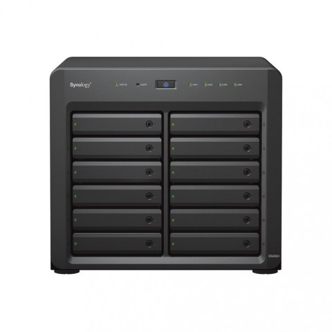Synology Serwer NAS DS2422+ 12x0HDD AMD Ryzen V1500B 4x2,2Ghz 4GB RAM 4x1GbE 2xUSB 3Y Synology Serwer NAS DS2422+ 12x0HDD AMD Ryzen V1500B 4x2,2Ghz 4GB RAM 4x1GbE 2xUSB 3Y