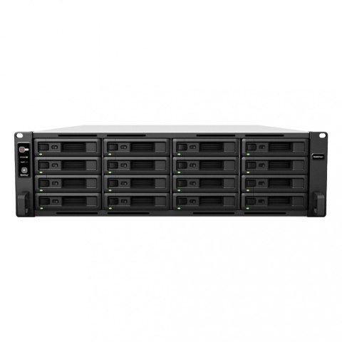 Synology Serwer NAS RS4021xs+ 16x0HDD 16GB Xeon D-1541 4x1GbE 2x10GbE 3U 2xPCI-E Synology Serwer NAS RS4021xs+ 16x0HDD 16GB Xeon D-1541 4x1GbE 2x10GbE 3U 2xPCI-E