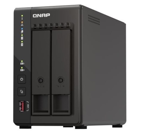 QNAP Serwer TS-253E-8G 2-bay desktop NAS Intel Celeron J6412 2GHz QNAP Serwer TS-253E-8G 2-bay desktop NAS Intel Celeron J6412 2GHz