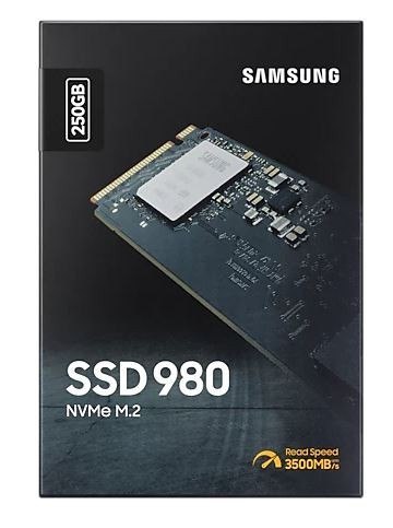 Samsung Dysk SSD 980 250GB Gen3.0x4 NVMeMZ-V8V250BW Samsung Dysk SSD 980 250GB Gen3.0x4 NVMeMZ-V8V250BW