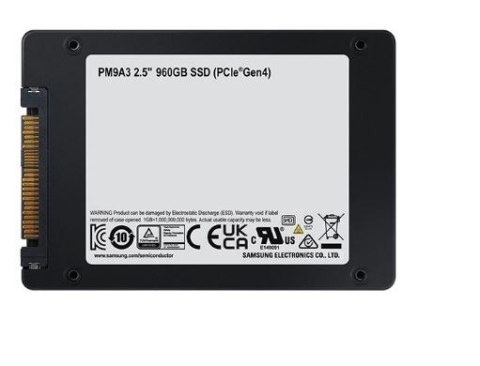 Samsung Dysk SSD PM9A3(U.2) MZQL2960HCJR-00W07 Samsung Dysk SSD PM9A3(U.2) MZQL2960HCJR-00W07