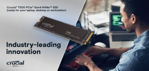Crucial Dysk T500 2TB M.2 NVMe 2280 PCIe 4.0 7400/7000 Crucial Dysk T500 2TB M.2 NVMe 2280 PCIe 4.0 7400/7000