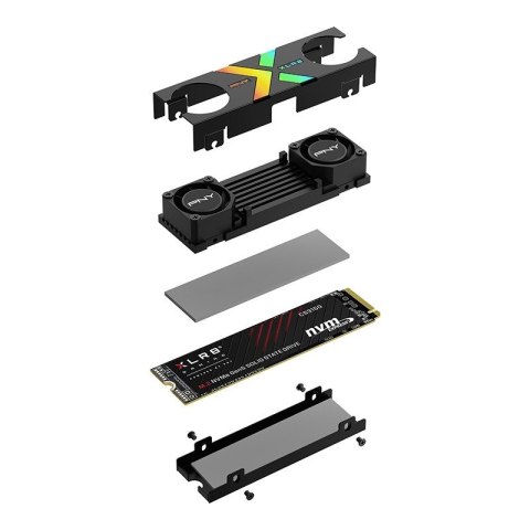 PNY Dysk SSD 1TB M.2 2280 CS3150 M280CS3150XHS-1TB-RB EPIC-X RGB PNY Dysk SSD 1TB M.2 2280 CS3150 M280CS3150XHS-1TB-RB EPIC-X RGB