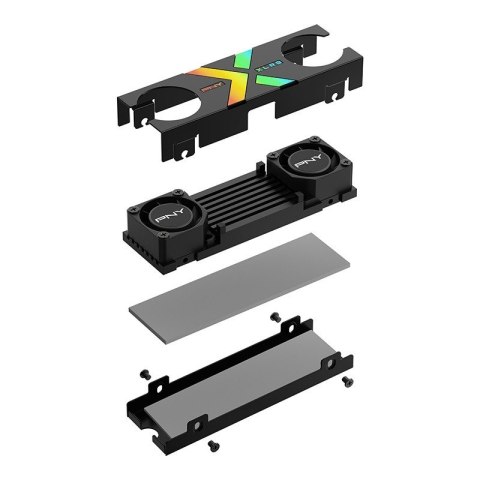 PNY Dysk SSD 1TB M.2 2280 CS3150 M280CS3150XHS-1TB-RB EPIC-X RGB PNY Dysk SSD 1TB M.2 2280 CS3150 M280CS3150XHS-1TB-RB EPIC-X RGB