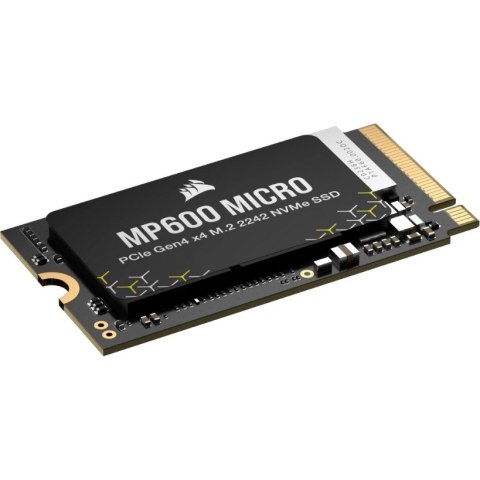 Corsair Dysk SSD 1TB MP600 MICRO 5100/4300 MB/s PCIe 4.0 x4 NVMe M.2 2242 Corsair Dysk SSD 1TB MP600 MICRO 5100/4300 MB/s PCIe 4.0 x4 NVMe M.2 2242